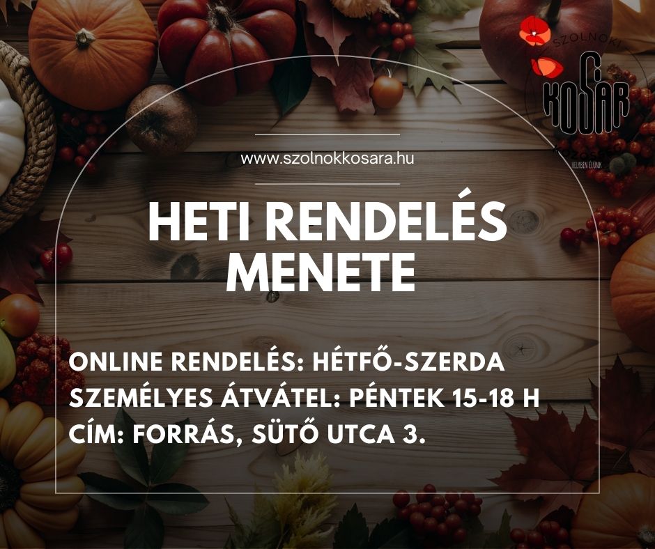 Rendelés menete